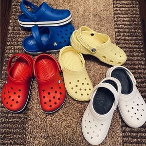 Bundle of boys Crocs